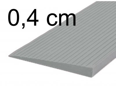 Drempelhulp 0,4 cm grijs