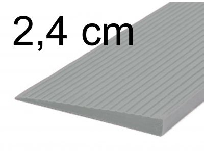 Drempelhulp 2,4 cm grijs