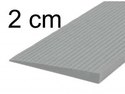 Drempelhulp 2 cm grijs