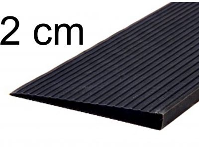 Drempelhulp 2 cm zwart
