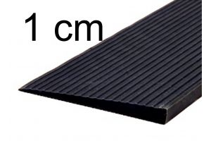 Drempelhulp 1 cm zwart