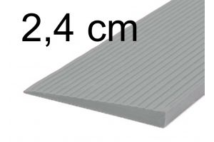Drempelhulp 2,4 cm grijs