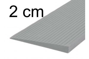 Drempelhulp 2 cm grijs