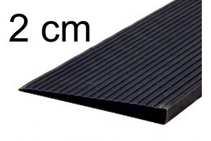 Drempelhulp 2 cm zwart